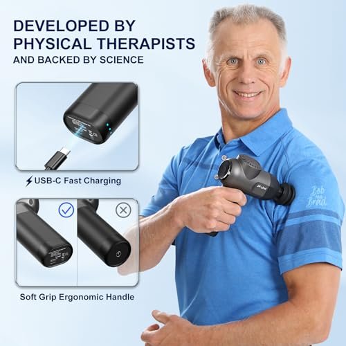 BOB AND BRAD C2 Massage Gun: Deep Tissue Relief Anywhere!