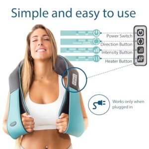 Relax with InvoSpa Shiatsu Neck & Back Massager