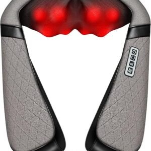 Shiatsu Neck & Back Massager with Heat for Pain Relief