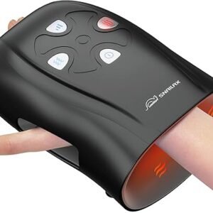 Snailax Wireless Hand Massager: Heat & Vibration Relief