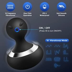 Ultimate Cordless Electric Massager: 10 Vibrations & Waterproof