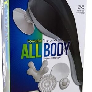 Ultimate Soothing Vibratory Massager with 4 Attachments